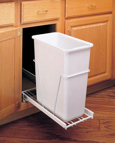 Rev-A-Shelf RSRV.12PB.50 Pullout Bins Floor Mount Single 50 qt