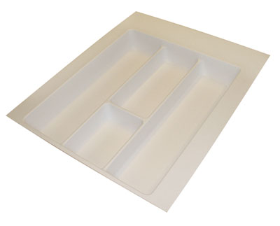 Picture of Rev-A-Shelf UT-15A-52 Polymer Plastic Utility Tray  Almond - Large