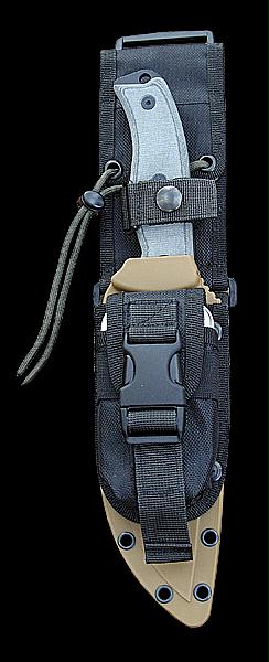 MOLLE Back for -5 & -6 - Olive Drab - Adjustable Retention Strap