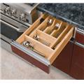 Rev-A-Shelf RS4WCT.1 14.63 in. W x 2.88 in. H Wood Cutlery Tray Insert Rev-A-Shelf RS4WCT.1 14.63 in. W x 2.88 in. H Wood Cutlery Tray Insert