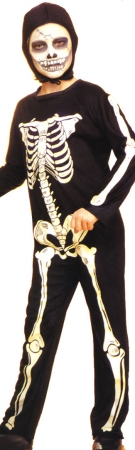 Picture of Costumes For All Occasions AF45MD Medium Skeleton Child