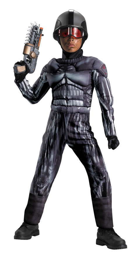 Picture of Costumes For All Occasions DG20911L Exo Swat Classic Muscle 4-6