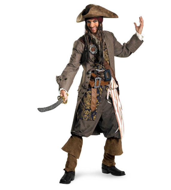 Picture of Costumes For All Occasions DG29859C Jack Sparrow Rental Men 50-52