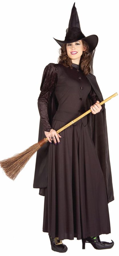 Picture of Costumes For All Occasions FM58421 Classic Witch Costume One Size