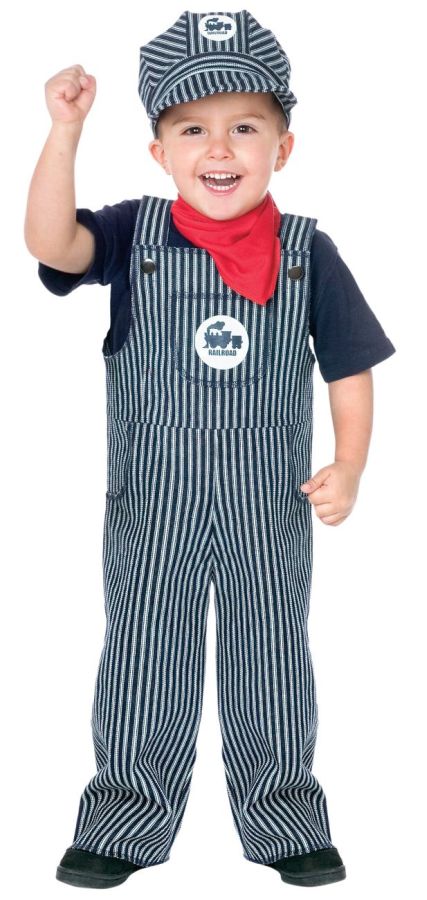 Picture of Costumes For All Occasions FW114891TS Train Engineer Toddler 2T