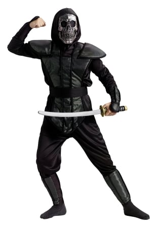 Picture of Costumes For All Occasions FW130412SM Large Small Ninja Master Child 4-6