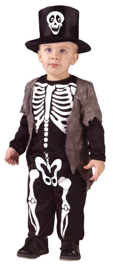 Costumes For All Occasions FW1516TL Happy Skeleton Toddler Large 3T-4T