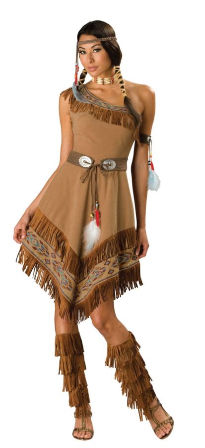 Picture of Costumes For All Occasions IC1072MD Medium Native American Maiden