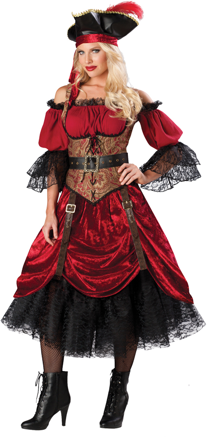 Picture of Costumes For All Occasions IC1087SM Small Swashbuckling Scarlet GB