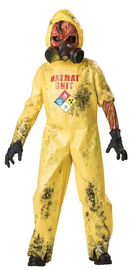 Picture of Costumes For All Occasions IC92006MD Hazmat Hazard Child Size 8