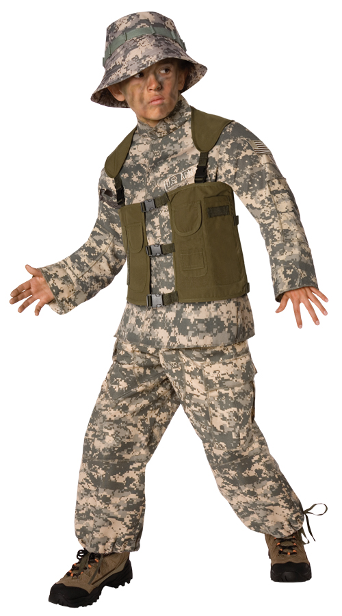 Picture of Costumes For All Occasions LF3502CLG Delta Force Child 12-14