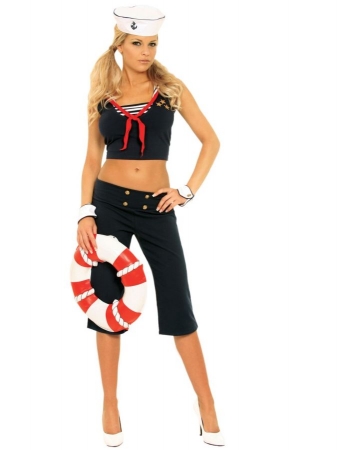 Picture of Costumes For All Occasions MO9698LG Large First Mate Size 10-14