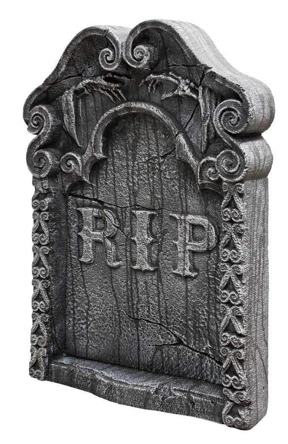 Picture of Costumes For All Occasions MR122333 Rest in Peace Tombstone
