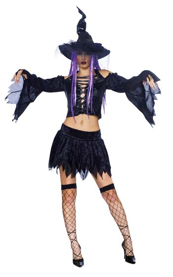 Picture of Costumes For All Occasions MR145110 Medium Nightmare Spellcaster