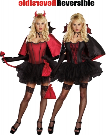 Picture of Costumes For All Occasions RL7544MD Medium Devils Night with Bite