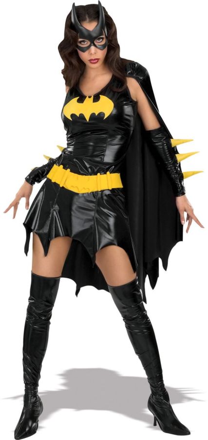 Picture of Costumes For All Occasions RU56070MD Medium Batgirl Adult Costume