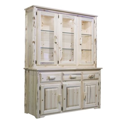 Picture of Montana Woodworks MWCHLDV China Hutch - Clear Lacquer