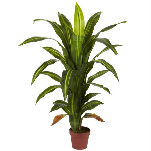 Picture of Nearly Natural Silk 6650 4 ft. Dracaena Silk Plant - Real Touch -
