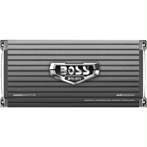 Picture of Boss Audio Ar2000M Armor Monoblock Mosfet Power Amplifier With Remote Subwoofer Level Control - 200