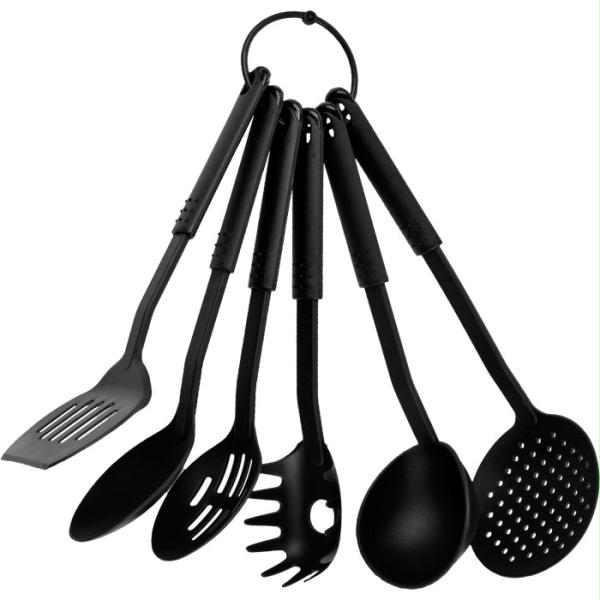 Picture of 6 Piece Kitchen Utensil Set On Ring By Chef Buddy