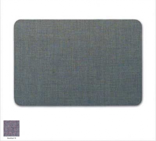 Marsh Industries Fc-355-0019 42X60 Burlap Wrapped Edge with Square Corner Bulletin Board - Amethyst