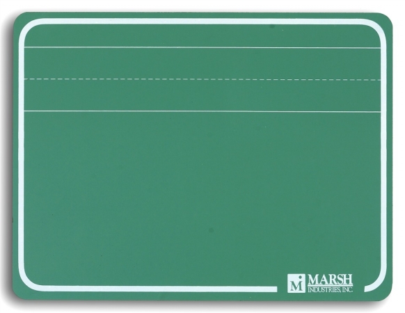 Picture of Marsh Industries Lp-920-00Gr 9X12 Chalkboard Lapboard With Manuscript Line 24 Per Carton - Green