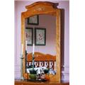 Carolina Furniture 236700 Oak Vertical Dresser Mirror Carolina Furniture 236700 Oak Vertical Dresser Mirror
