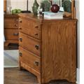 Carolina Furniture 385300 Creek Side Single Dresser In Autumn Oak Carolina Furniture 385300 Creek Side Single Dresser In Autumn Oak