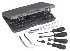 Brake Tool Set,11 in,Carbon Steel