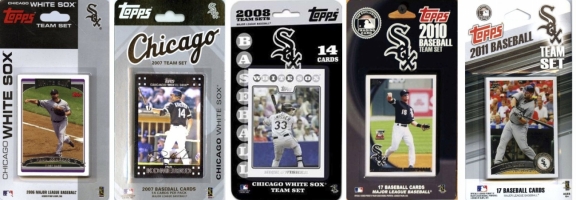 Picture of C & I Collectables WSOX511TS MLB Chicago White Sox 5 Different Licensed Trading Card Team Sets