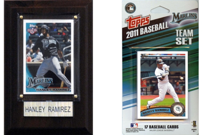 Picture of C & I Collectables 11MARLINSFP MLB Florida Marlins Fan Pack