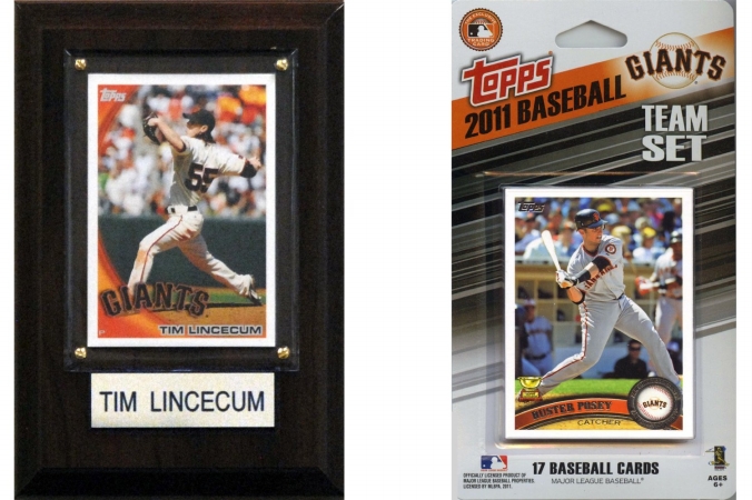 Picture of C & I Collectables 11SFGFP MLB San Francisco Giants Fan Pack