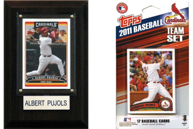 Picture of C & I Collectables 11STLCARDFP MLB St. Louis Cardinals Fan Pack