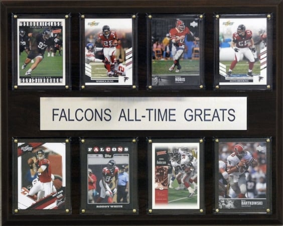 Picture of C & I Collectables 1215ATGFALCO NFL Atlanta Falcons  All-Time Greats Plaque