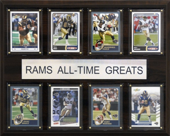 Picture of C & I Collectables 1215ATGRAMS NFL St. Louis Rams  All-Time Greats Plaque