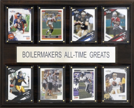 Picture of C & I Collectables 1215ATGPURD NCAA Football Purdue Boilermakers  All-Time Greats Plaque