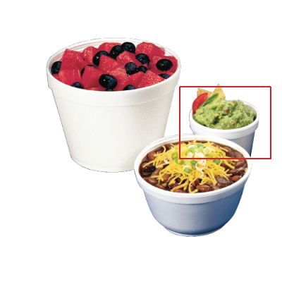 Picture of Dart DCC 4J6 Squat Foam Containers - 4oz.