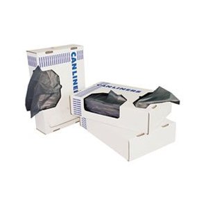 Picture of Boardwalk BWK 3036SH Coreless Roll Can Liner 30x36 S-Heavy Perferated Gray - 100 Bags-Case