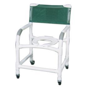 Picture of MJM International 122-3-SQ-PAIL Shower- Commode Chair