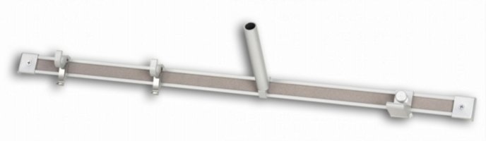 Picture of Marsh Industries MR-106-3PKG 1 in. x 6&apos; Aluminum Map Rail with 2182 Gray Plas-Cork Insert - 3 Package