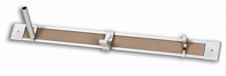 Picture of Marsh Industries MR-206-3PKT 2 in. x 6&apos; Aluminum Map Rail with 2166 Tan Plas-Cork Insert - 3 Package