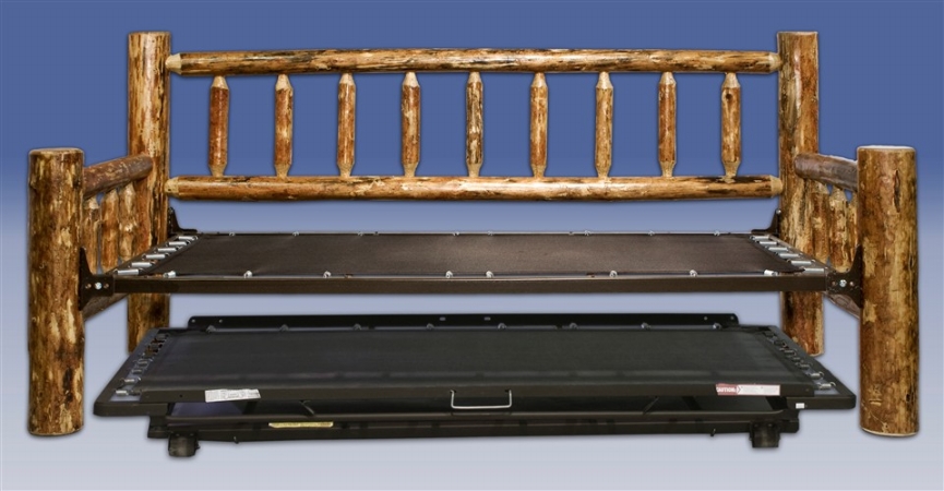 Picture of Montana Woodworks MWGCDBT Glacier Country Day Bed with Trundle Mechanism
