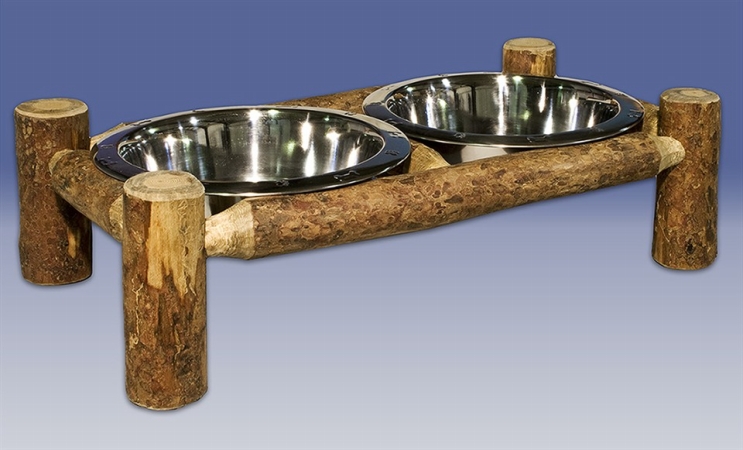 Picture of Montana Woodworks MWGCDF Glacier Country Pet Feeder