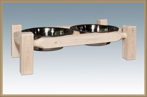 Picture of Montana Woodworks MWHCDF Homestead Pet Feeder - Ready To Finish