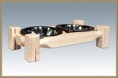 Picture of Montana Woodworks MWHCDFS Homestead Small Pet Feeder - Ready To Finish