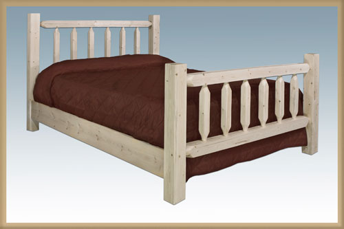 Picture of Montana Woodworks MWHCTB Homestead Twin Bed - Ready To Finish