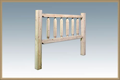 Picture of Montana Woodworks MWHCTHB Twin Headboard - Unfinished