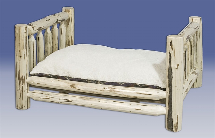 Picture of Montana Woodworks MWRDG Pet Bed with 30&apos;&apos; x 40&apos;&apos; Mattress - Ready To Finish