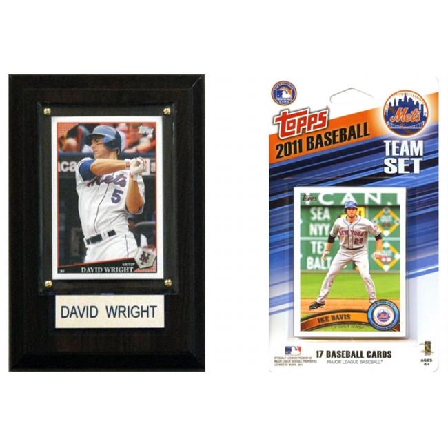 C & I Collectables 11METSFP MLB New York Mets Fan Pack