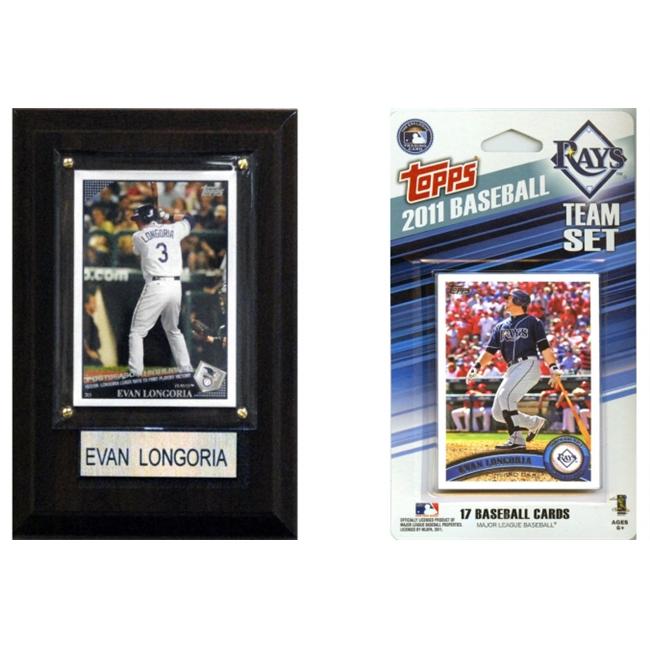 C & I Collectables 11RAYSFP MLB Tampa Bay Rays Fan Pack